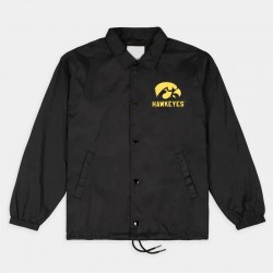 Iowa Hawkeyes Classic Football Coaches Jacket Iowa Hawkeyes Classic Football Coaches Jacket