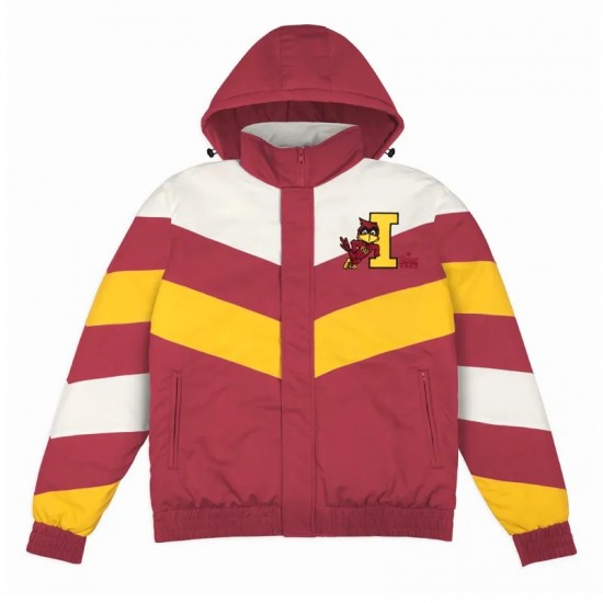 Iowa State Cyclones Gamebreaker Hooded Jacket Iowa State Cyclones Gamebreaker Hooded Jacket
