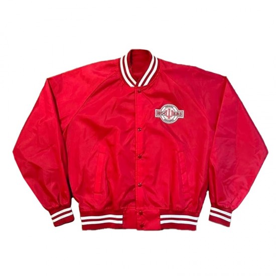 IU Red Bomber Jacket