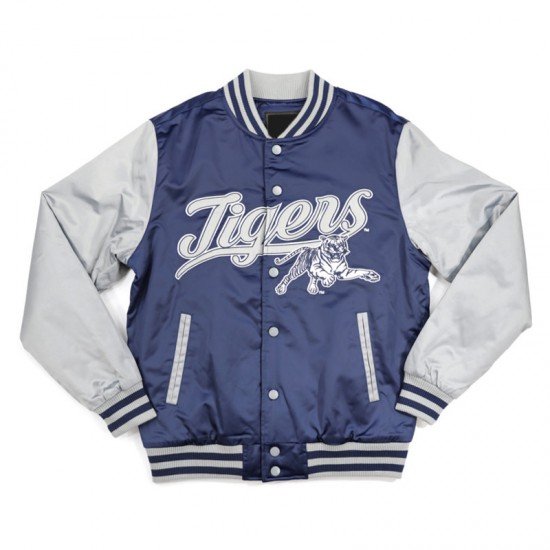 Jackson State Navy and Light Gray Jacket Jackson State Navy and Light Gray Jacket