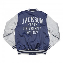 Jackson State Navy and Light Gray Jacket Jackson State Navy and Light Gray Jacket