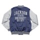 Jackson State Navy and Light Gray Jacket Jackson State Navy and Light Gray Jacket