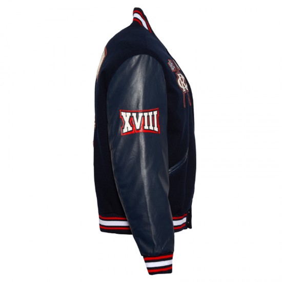 Jackson State University Navy Varsity Jacket Jackson State University Navy Varsity Jacket