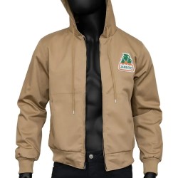 Jarritos Brown Hooded Jacket