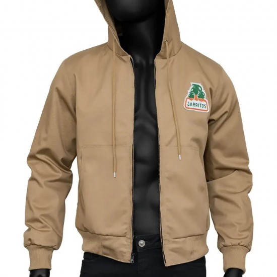 Jarritos Brown Hooded Jacket Jarritos Brown Hooded Jacket