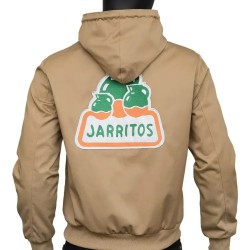 Jarritos Brown Hooded Jacket Jarritos Brown Hooded Jacket