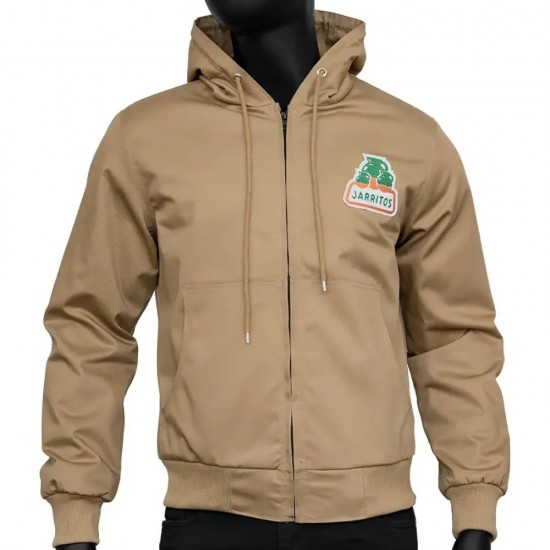 Jarritos Brown Hooded Jacket Jarritos Brown Hooded Jacket