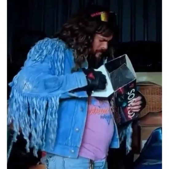 Jason Momoa A Minecraft Garbage Man Jacket Jason Momoa A Minecraft Garbage Man Jacket