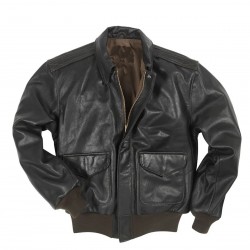 Jasun Jabbar Wardlaw Jr BMF Brown Leather Jacket