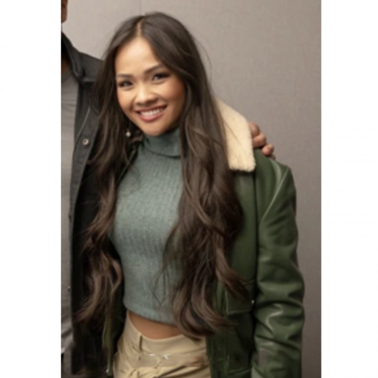 Jenn Tran The Bachelorette Leather Jacket Jenn Tran The Bachelorette Leather Jacket
