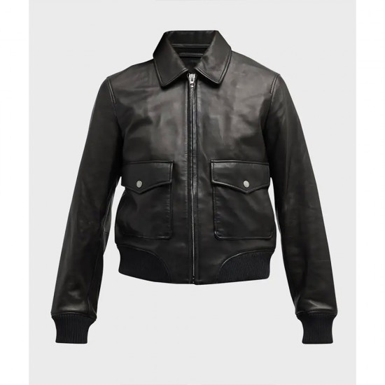 Jennifer Connelly Dark Matter Bomber Leather Jacket Jennifer Connelly Dark Matter Bomber Leather Jacket