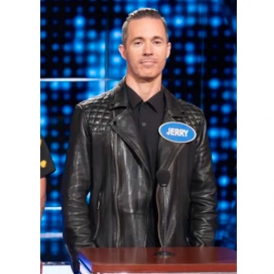 Jerry Horton Celebrity Family Feud Leather Jacket Jerry Horton Celebrity Family Feud Leather Jacket