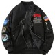 Joe Rogan Nasa Black Bomber Jacket Joe Rogan Nasa Black Bomber Jacket