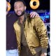 John Legend The Voice Olive Silk Bomber Jacket John Legend The Voice Olive Silk Bomber Jacket