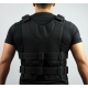 Jon Bernthal Punisher Skull Leather Vest – Frank Castle S3 Black Vest Costume