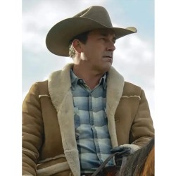 Jon Hamm Fargo Shearling Leather Jacket Jon Hamm Fargo Shearling Leather Jacket