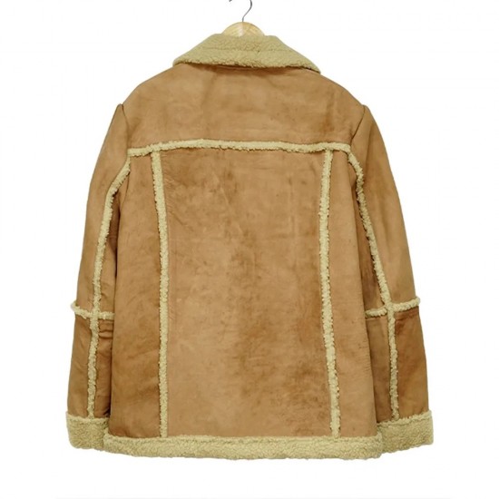 Jon Hamm Fargo Shearling Leather Jacket Jon Hamm Fargo Shearling Leather Jacket