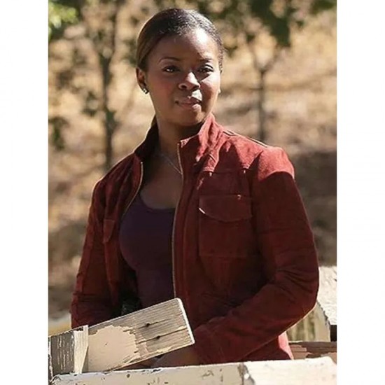Justified S06 Erica Tazel Suede Jacket Justified S06 Erica Tazel Suede Jacket