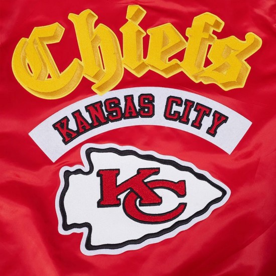 Kansas City Chiefs Best of Classic Rib Satin Jacket