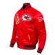 Kansas City Chiefs Best of Classic Rib Satin Jacket Kansas City Chiefs Best of Classic Rib Satin Jacket