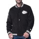 Kansas City Chiefs Blackout Corduroy Varsity Jacket Kansas City Chiefs Blackout Corduroy Varsity Jacket