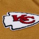 Kansas City Chiefs Dusted Varsity Jacket - Brown/Cream