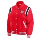 Kansas City Chiefs Lightweight Red Varsity Satin Jacket