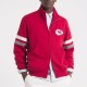 Kansas City Chiefs Red Striped Fleece Jacket Kansas City Chiefs Red Striped Fleece Jacket