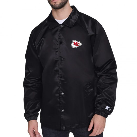 Kansas City Chiefs Retro Logo Coaches Jacket Kansas City Chiefs Retro Logo Coaches Jacket