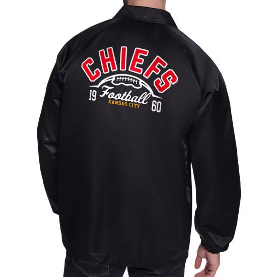 Kansas City Chiefs Retro Logo Coaches Jacket Kansas City Chiefs Retro Logo Coaches Jacket