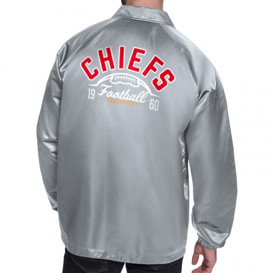Kansas City Chiefs Retro Logo Coaches Jacket Kansas City Chiefs Retro Logo Coaches Jacket