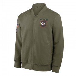 Kansas City Chiefs Sideline Full-Zip Bomber Jacket