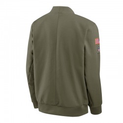 Kansas City Chiefs Sideline Full-Zip Bomber Jacket