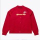 Kansas City Chiefs Throwback Graphics Red Satin Jacket