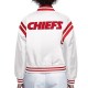Kansas City Chiefs White Full Count Satin Jacket Kansas City Chiefs White Full Count Satin Jacket