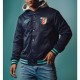 Kansas City Current Navy Hooded Bomber Jacket