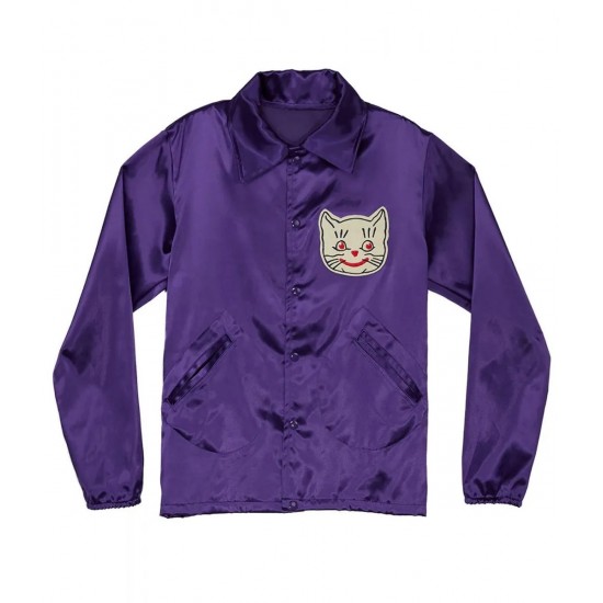 Kansas City Katz Satin Windbreaker Kansas City Katz Satin Windbreaker