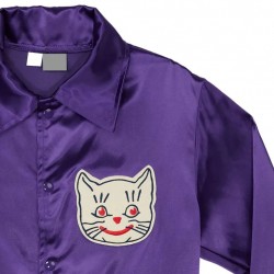 Kansas City Katz Satin Windbreaker Kansas City Katz Satin Windbreaker