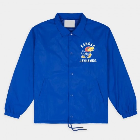 Kansas Jayhawks Classic Logo Coaches Jacket Kansas Jayhawks Classic Logo Coaches Jacket
