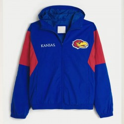 Kansas Jayhawks Royal Windbreaker Jacket