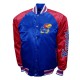 Kansas Jayhawks The Game Royal Satin Jacket Kansas Jayhawks The Game Royal Satin Jacket