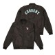 KC Current Bomber Black Full-Zip Satin Jacket