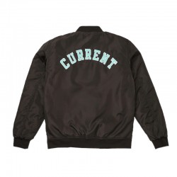 KC Current Bomber Black Full-Zip Satin Jacket KC Current Bomber Black Full-Zip Satin Jacket