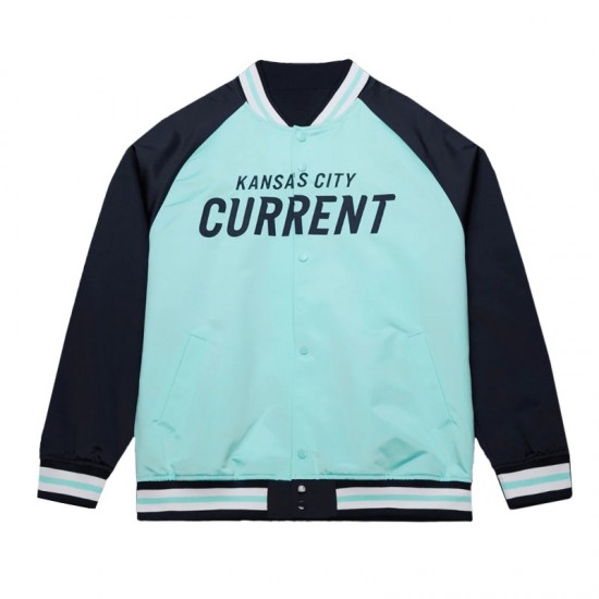 KC Current Wordmark Full Snap Jacket KC Current Wordmark Full Snap Jacket