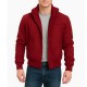 Keith Gordon Christine Arnie Bomber Red Cotton Jacket