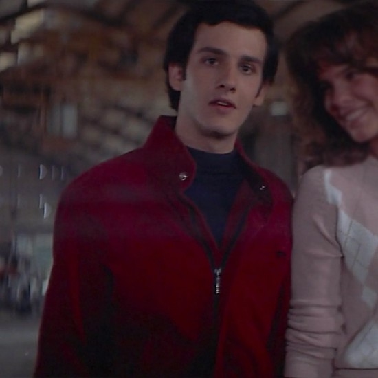 Keith Gordon Christine Arnie Bomber Red Cotton Jacket