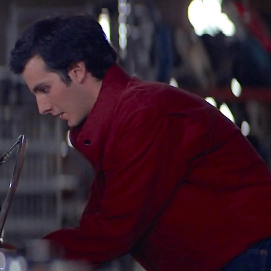 Keith Gordon Christine Arnie Bomber Red Cotton Jacket