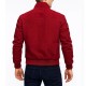 Keith Gordon Christine Arnie Bomber Red Cotton Jacket