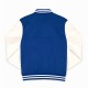 Kentucky Wildcats Blue and Off White Varsity Jacket