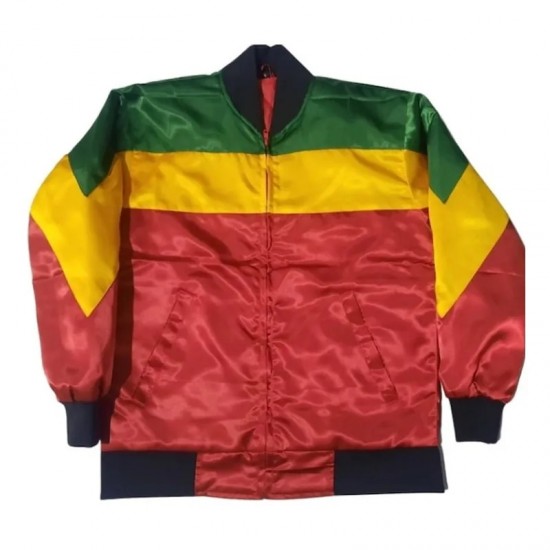 Kingsley Ben-Adir One Love Bomber Jacket Kingsley Ben-Adir One Love Bomber Jacket